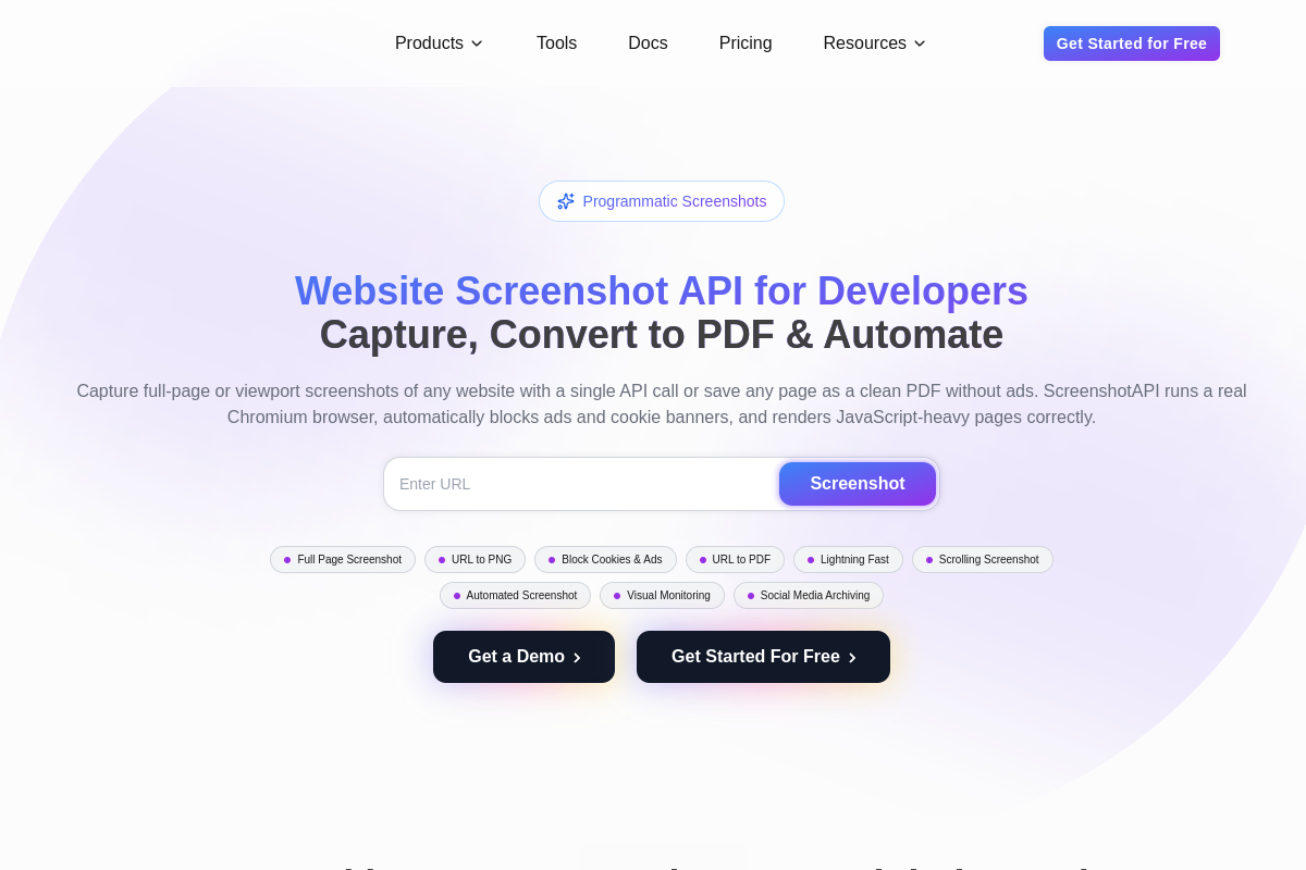ScreenshotAPI.net preview