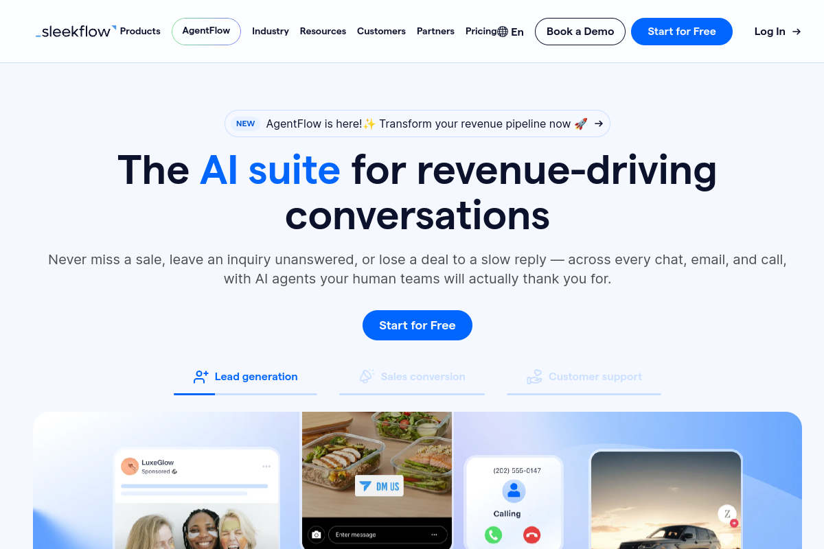 SleekFlow screenshot