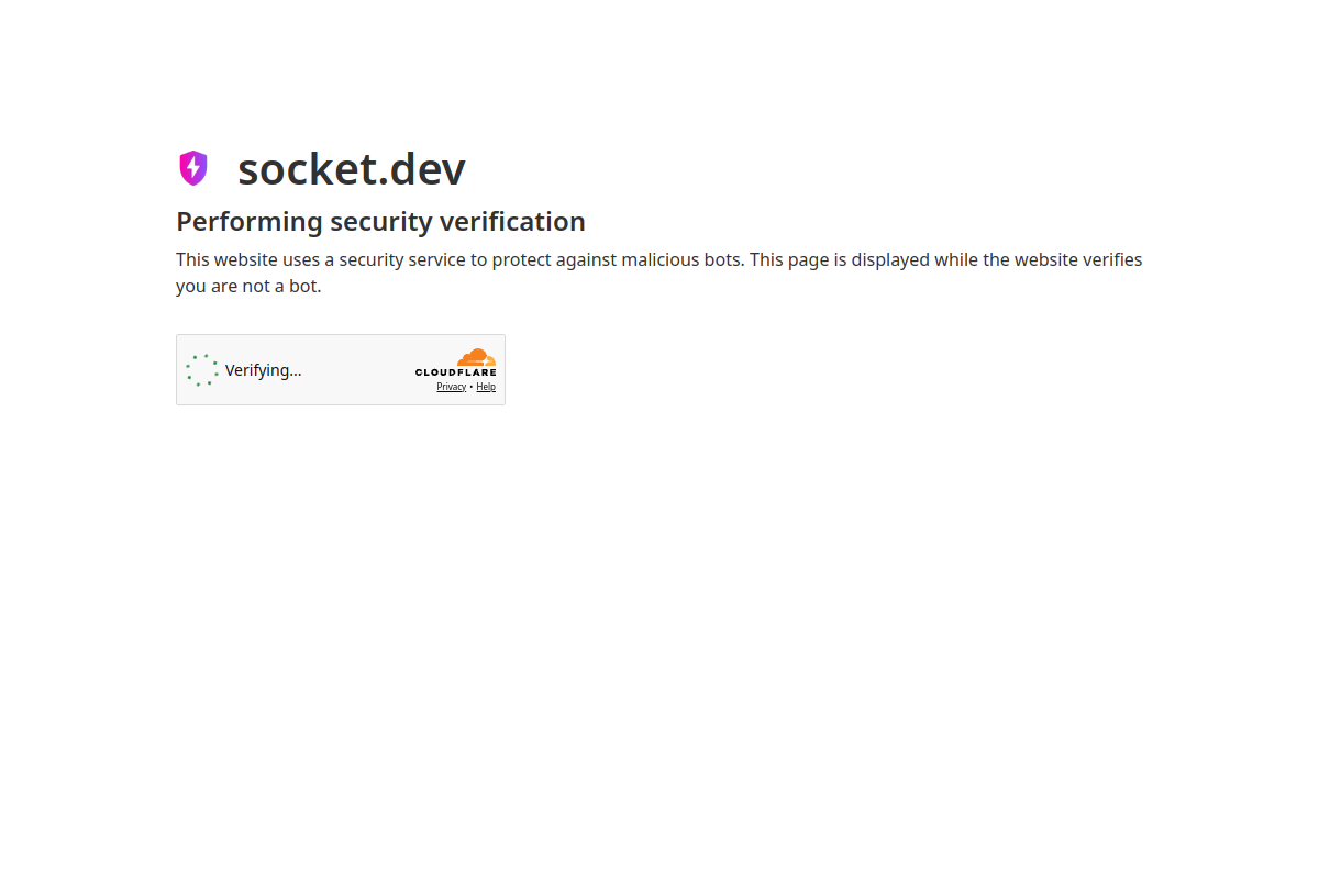 Socket screenshot