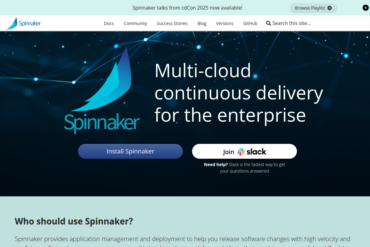 Spinnaker screenshot