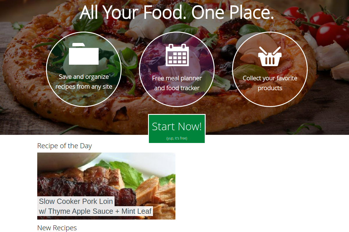 Spoonacular API preview