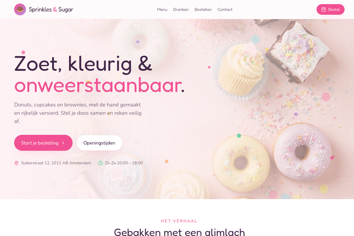 Website Sprinkles & Sugar