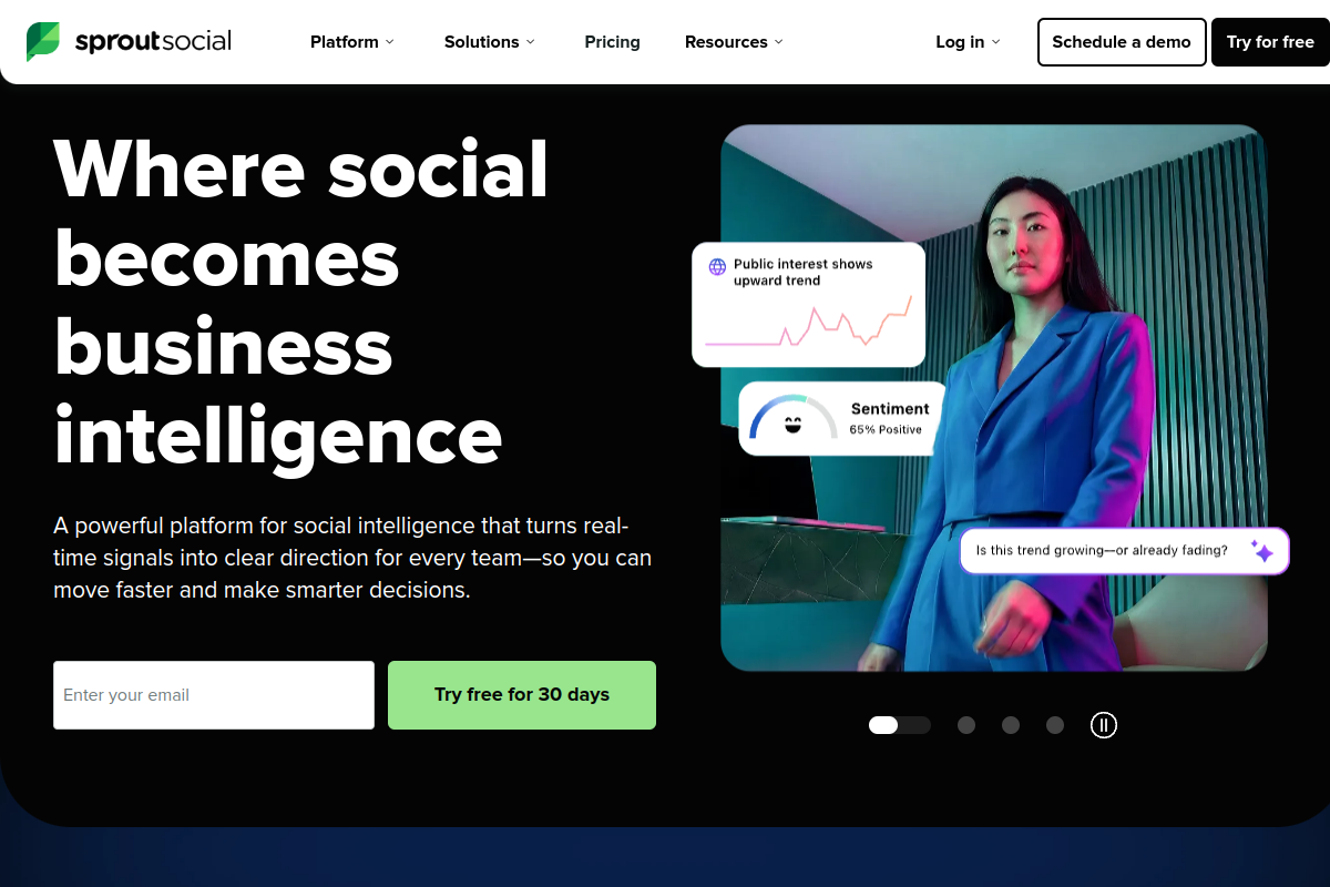 Sprout Social screenshot