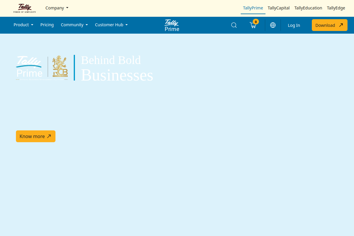 TallyPrime screenshot