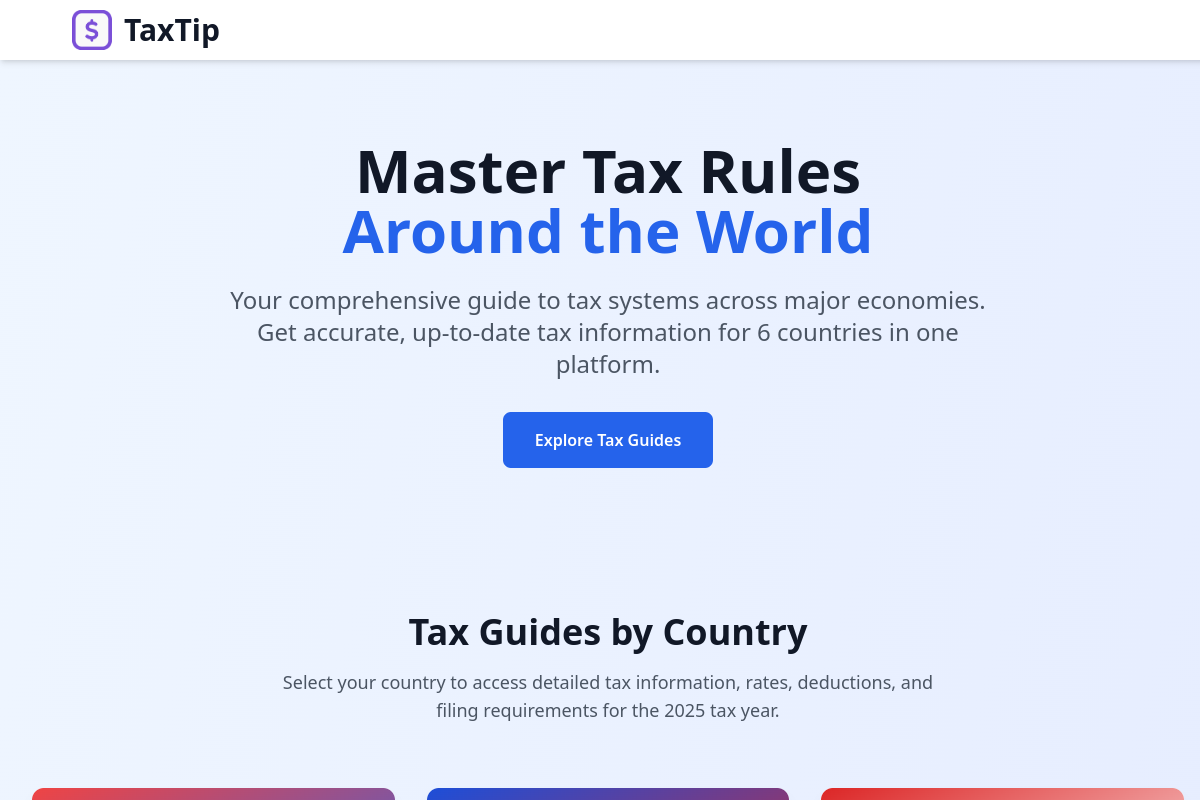 TaxTip.ai preview