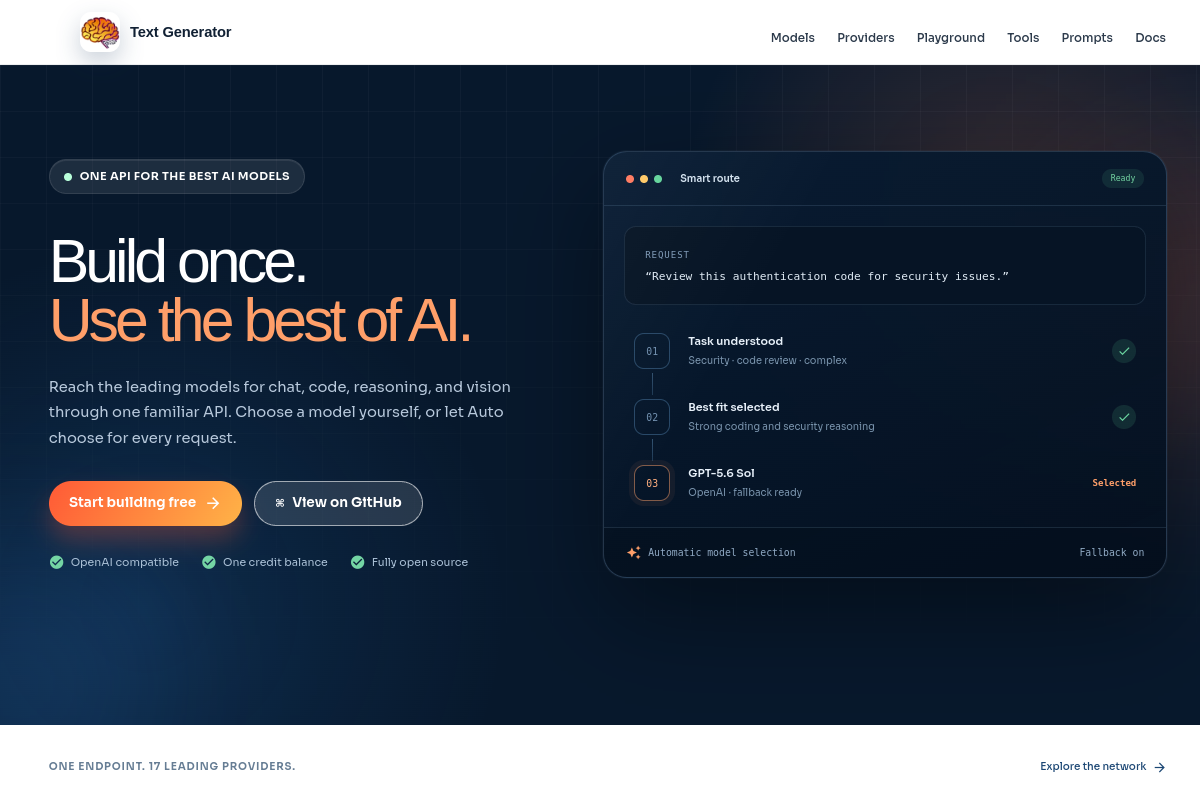 text-generator.io AI Text Generator preview