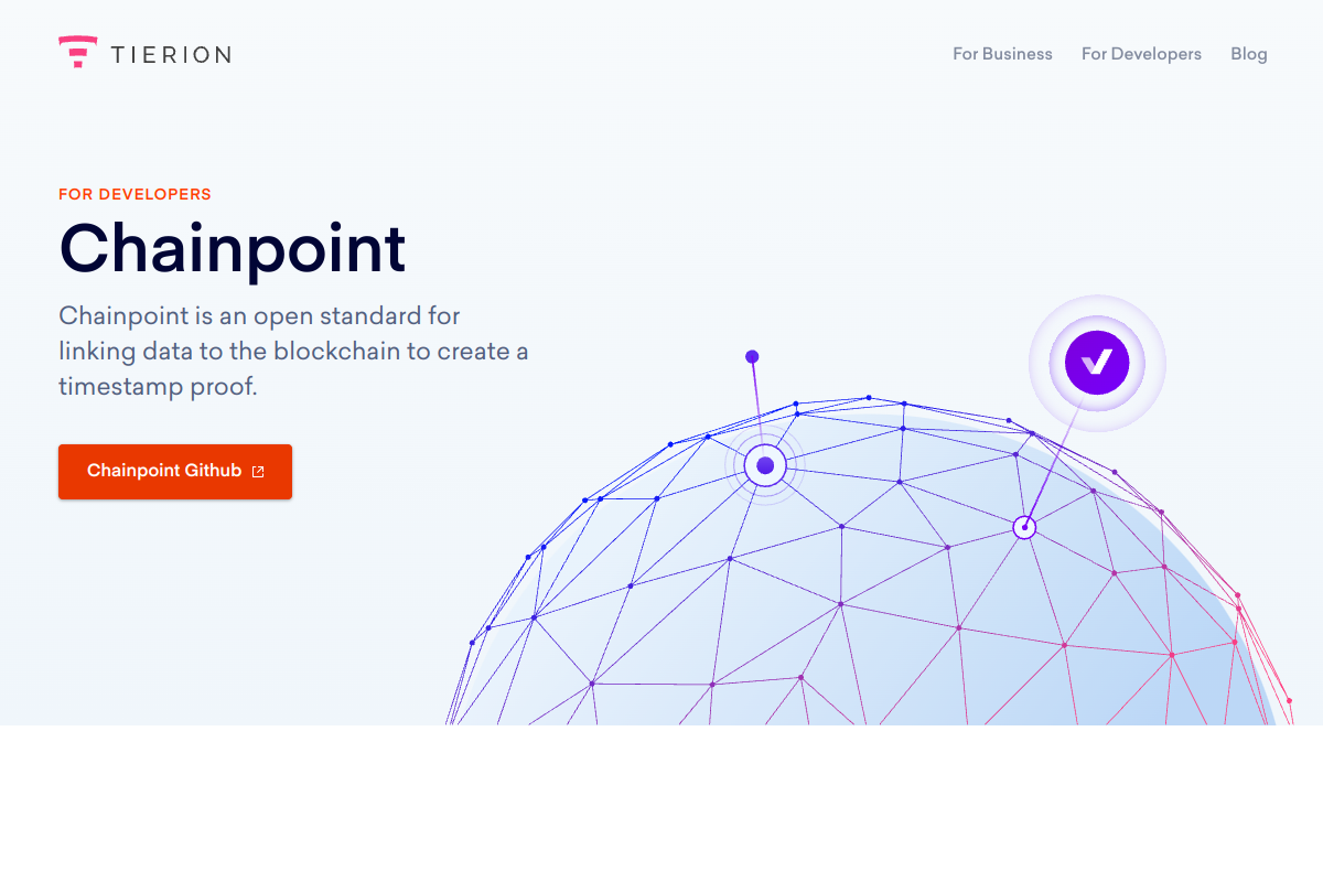 Chainpoint preview