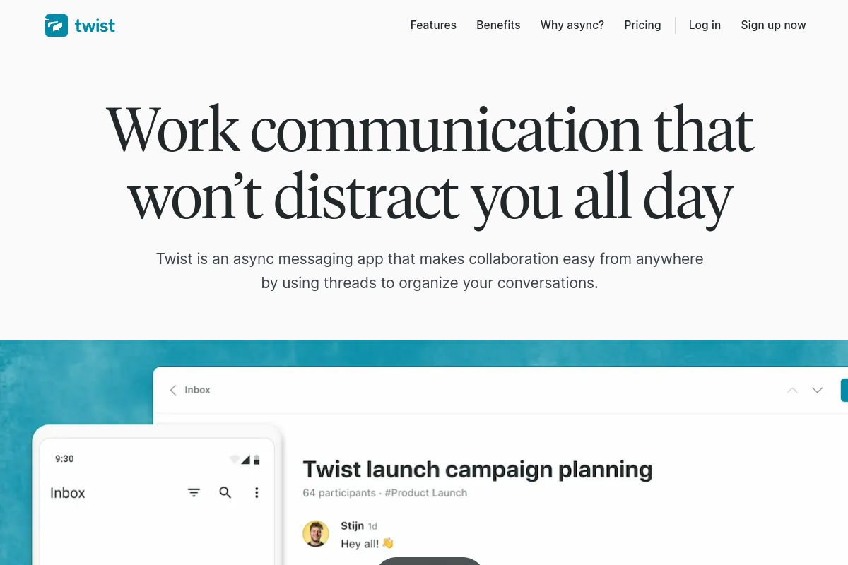 Twist screenshot