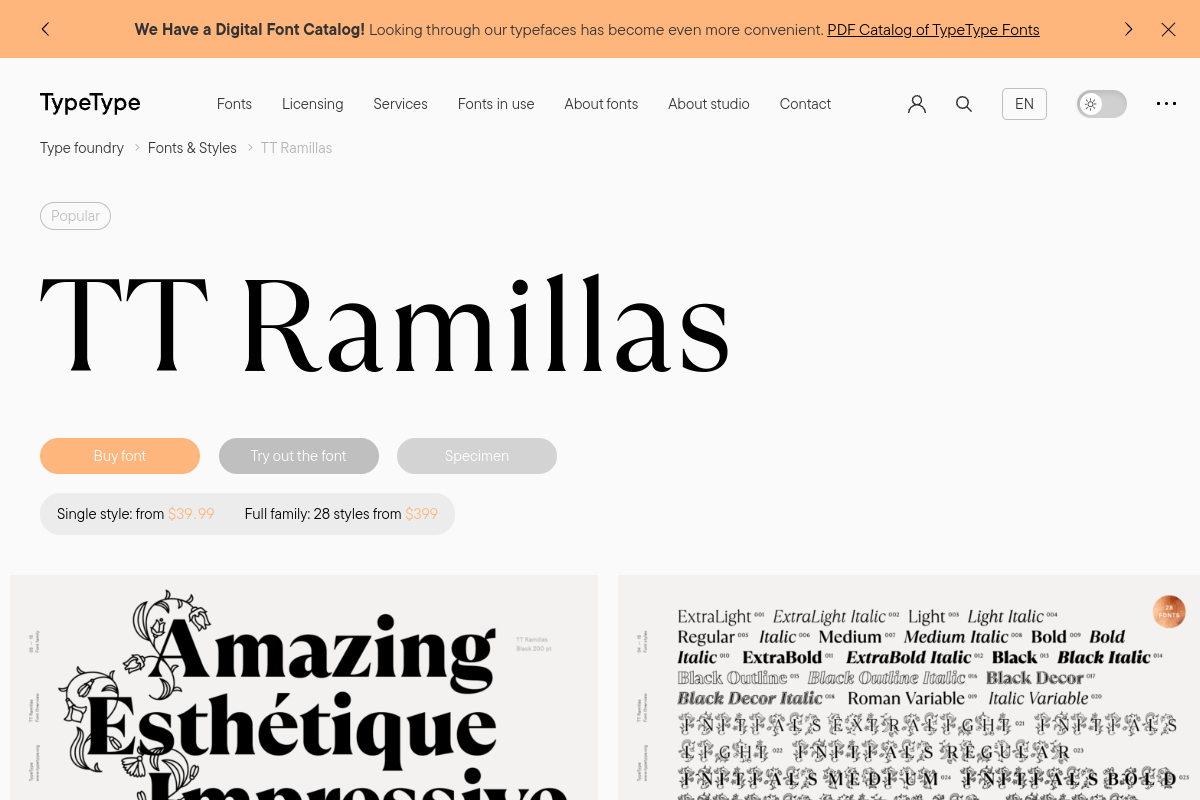 screenshot of TT Ramilla