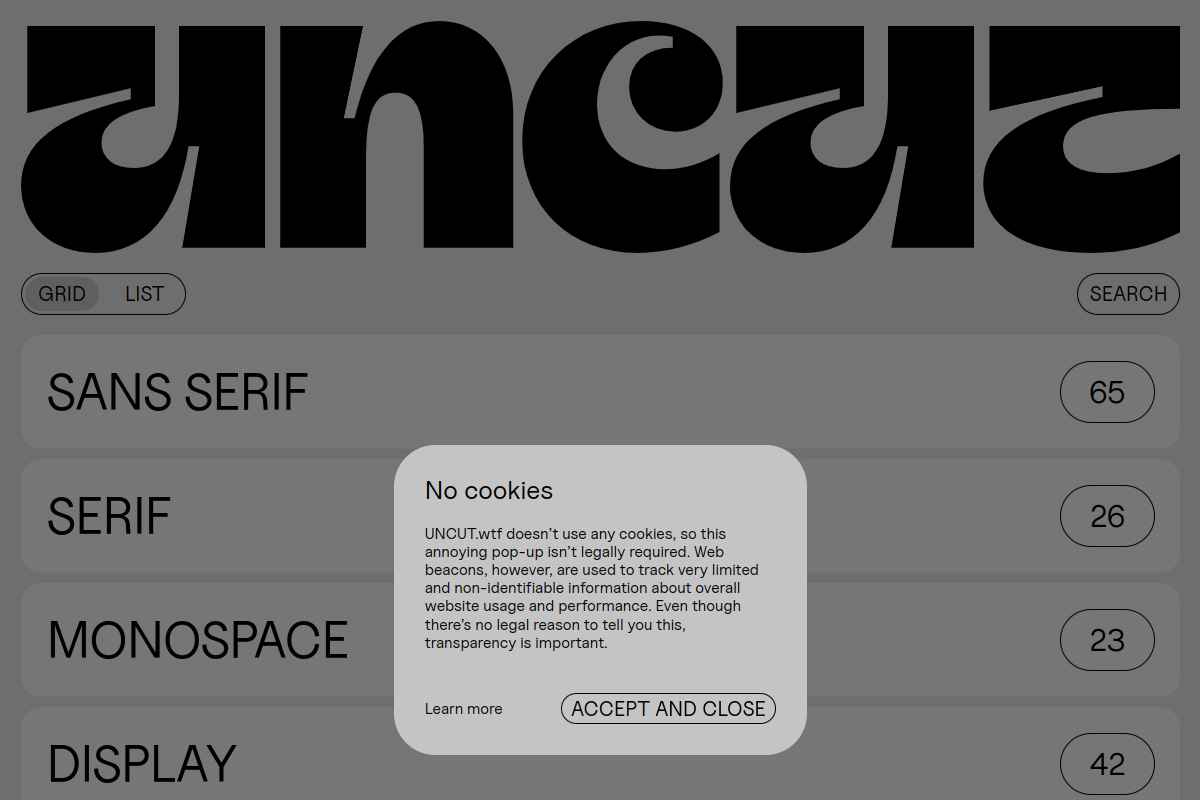 screenshot of UNCUT