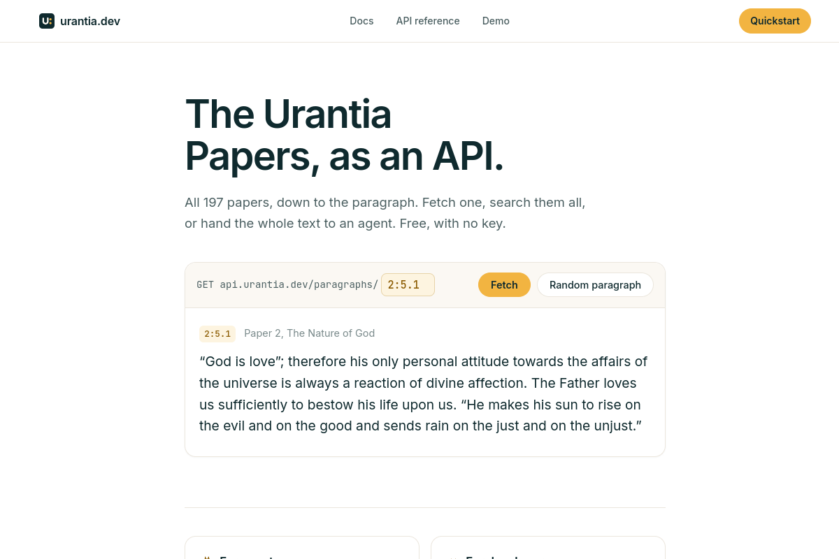 Urantia Papers preview