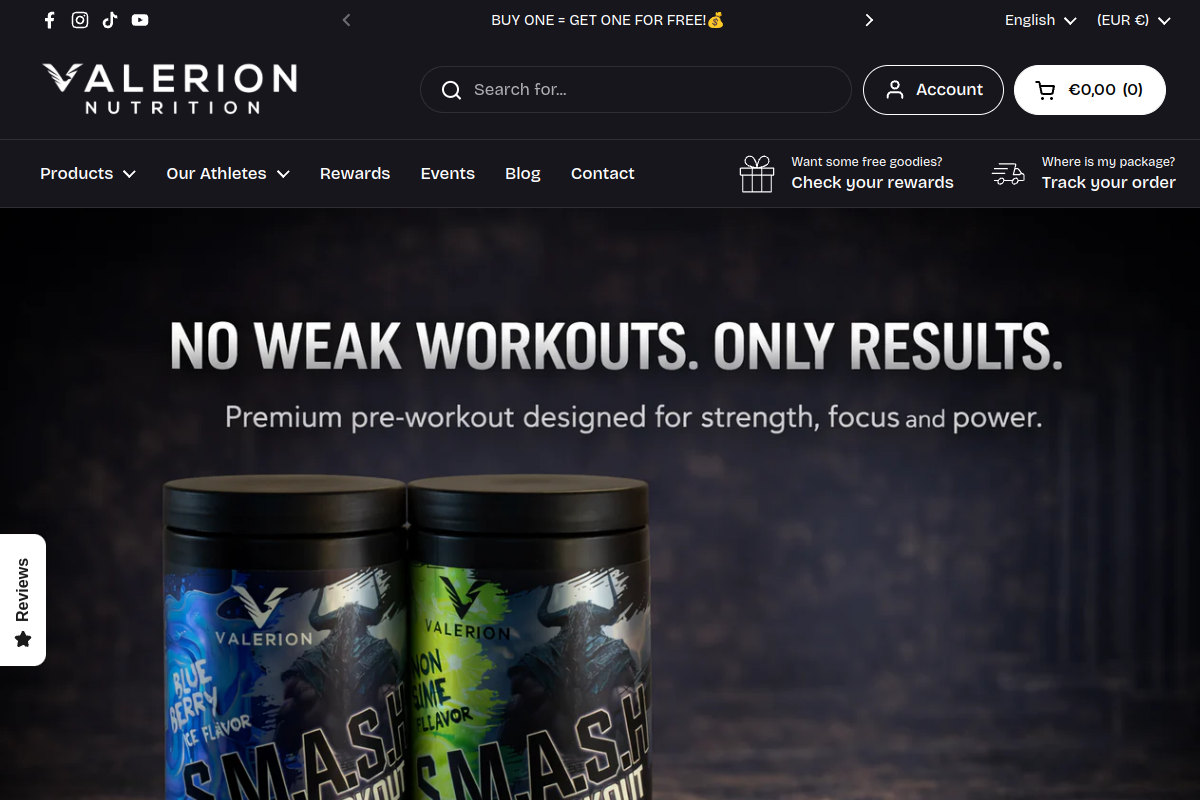 Valerion Nutrition