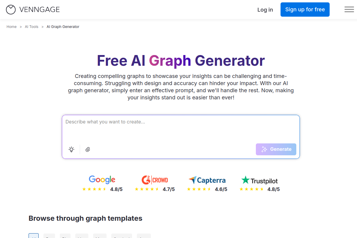 AI Graph Generator preview