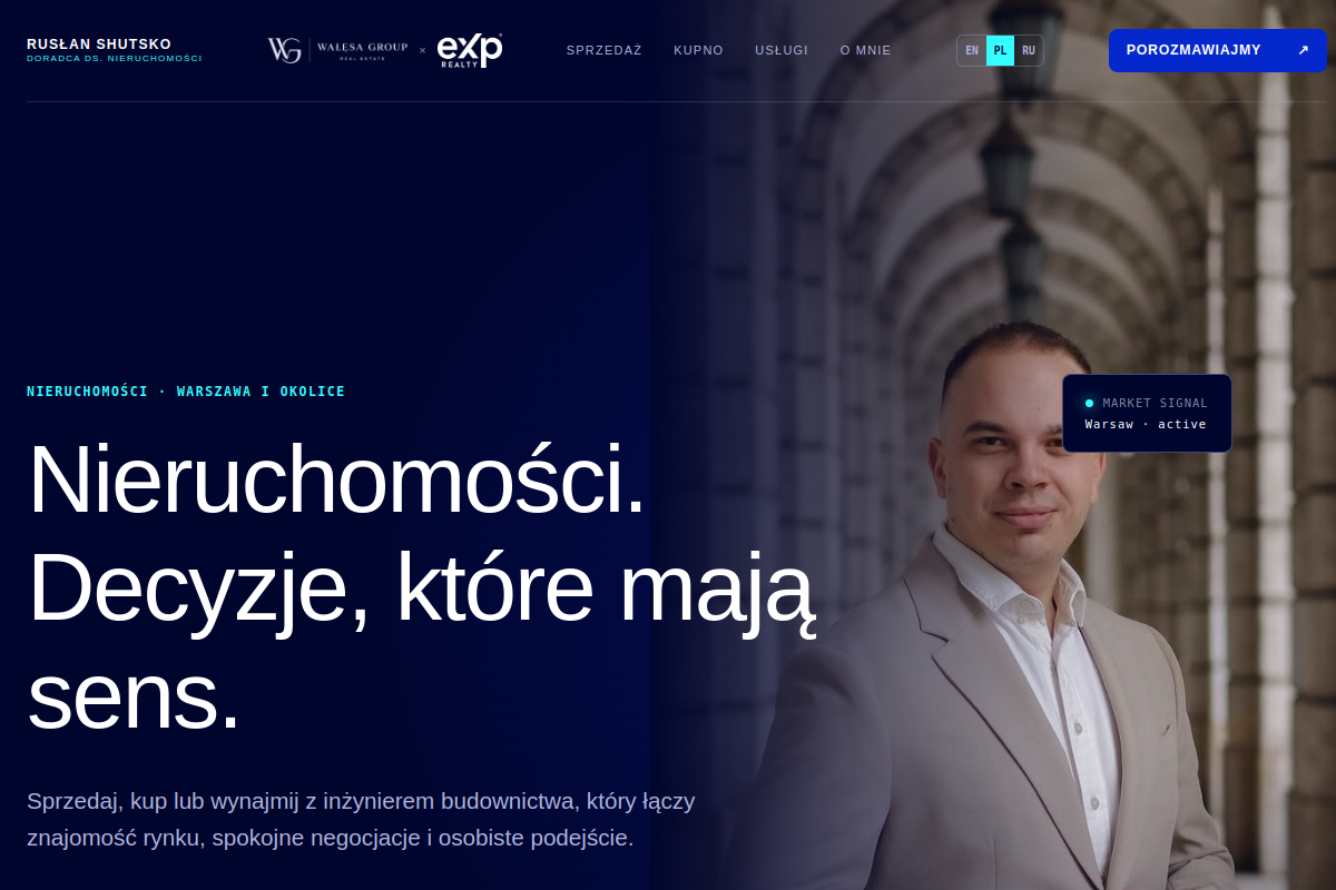 Ruslan Shutsko website screenshot