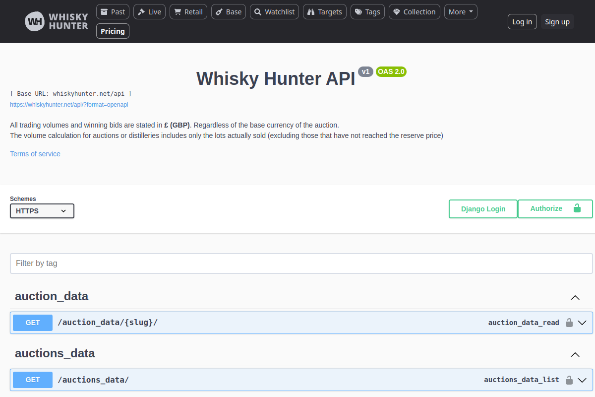 WhiskyHunter preview
