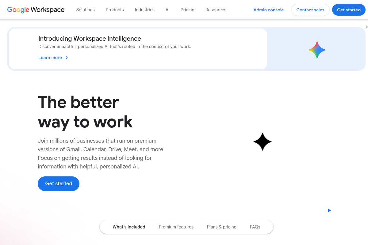 Google Workspace screenshot