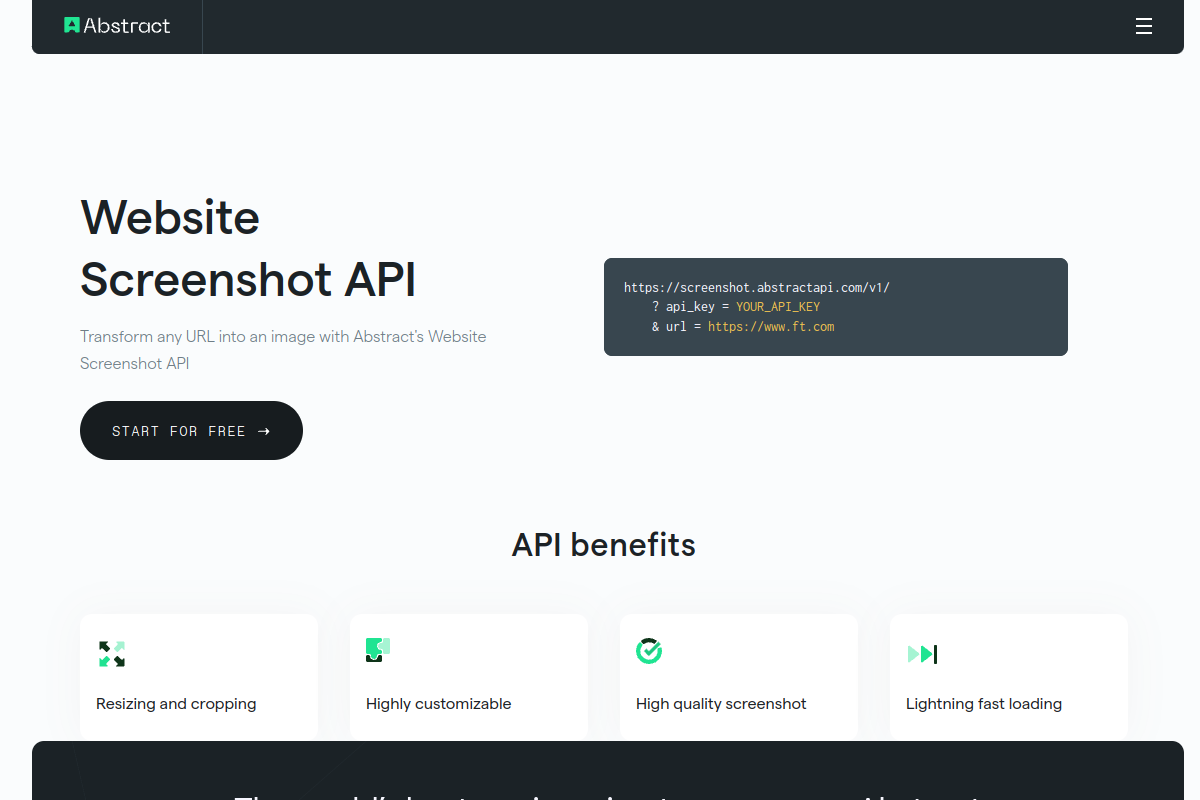 Screenshot preview