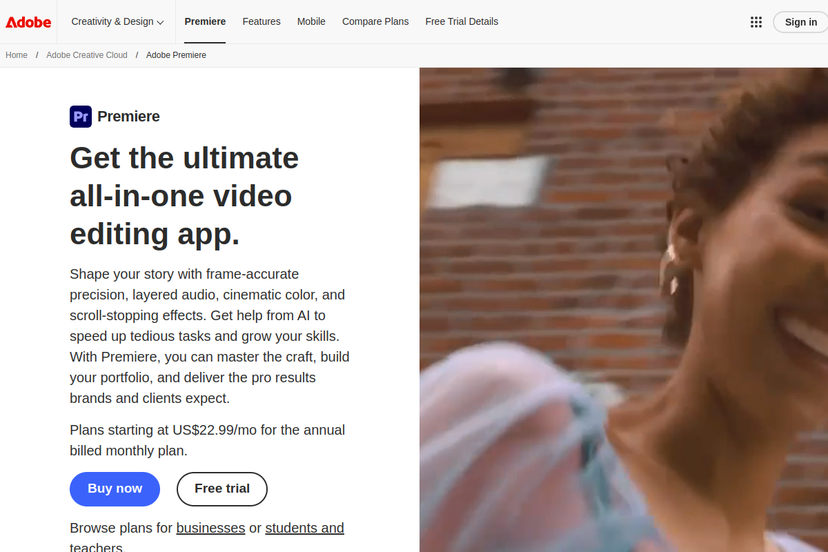 Adobe Premiere Pro screenshot