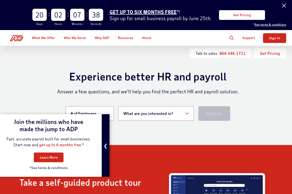 ADP screenshot