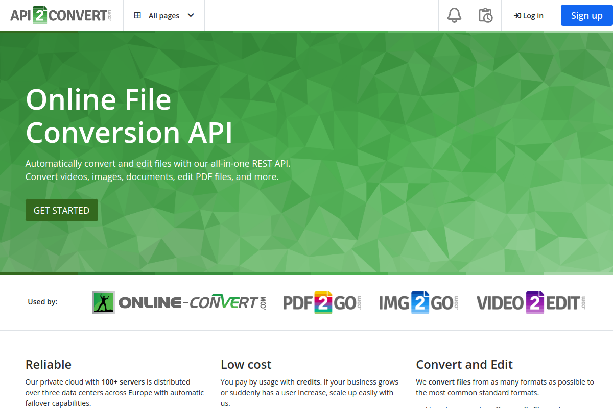 Api2Convert preview