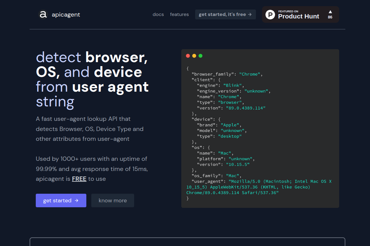 ApicAgent preview