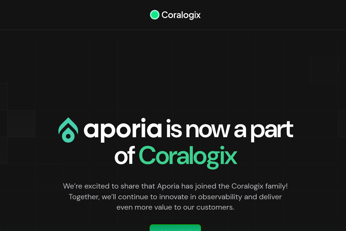 Aporia screenshot