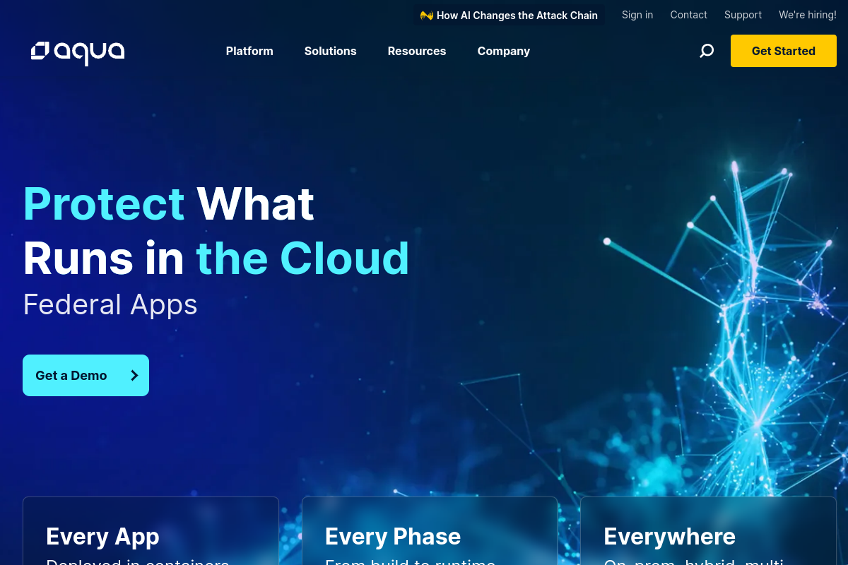 Aqua Security screenshot