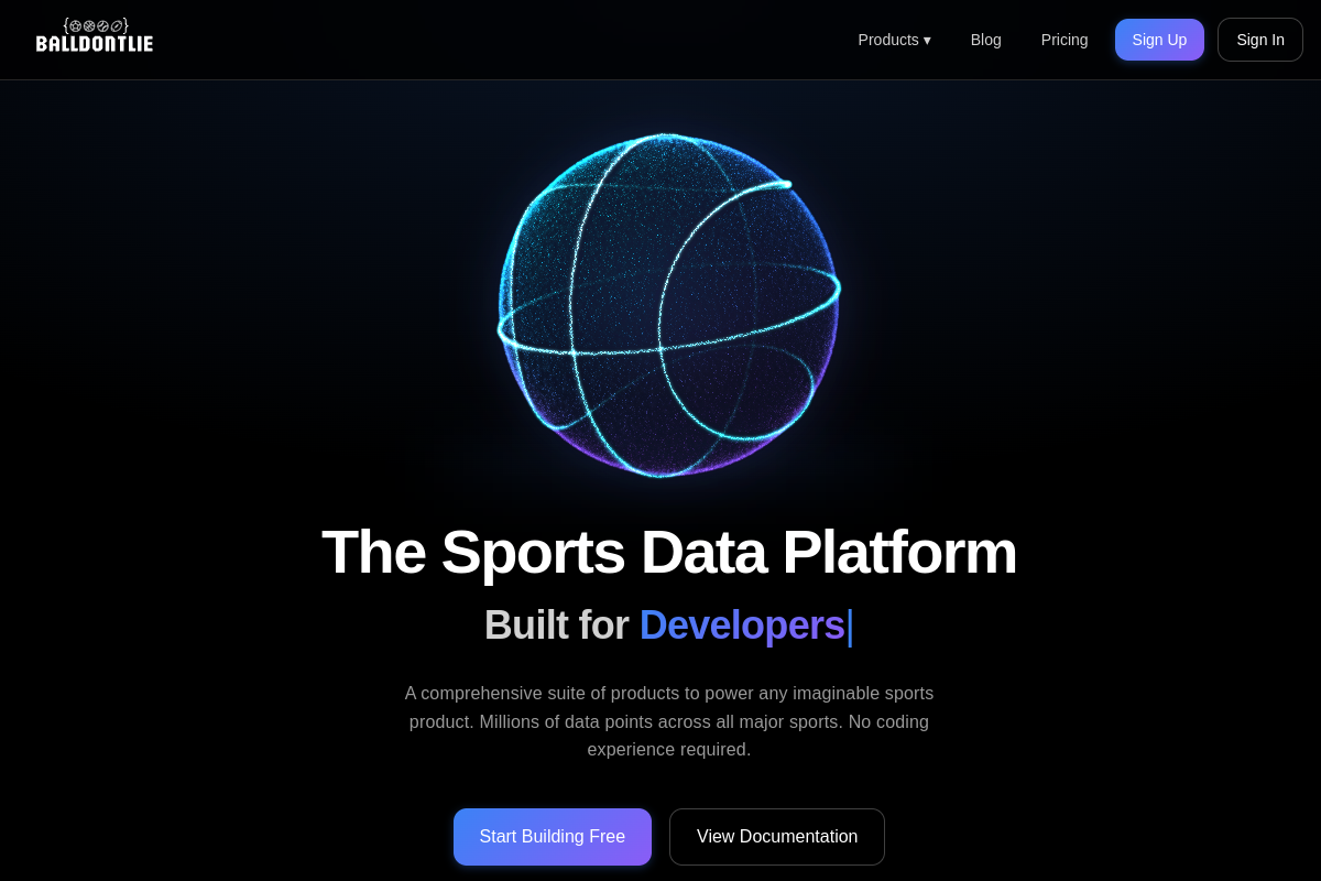 balldontlie preview
