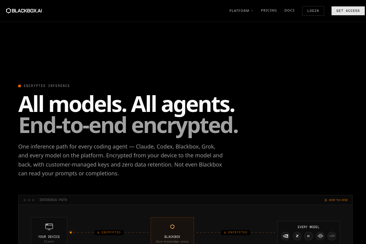 Blackbox AI screenshot