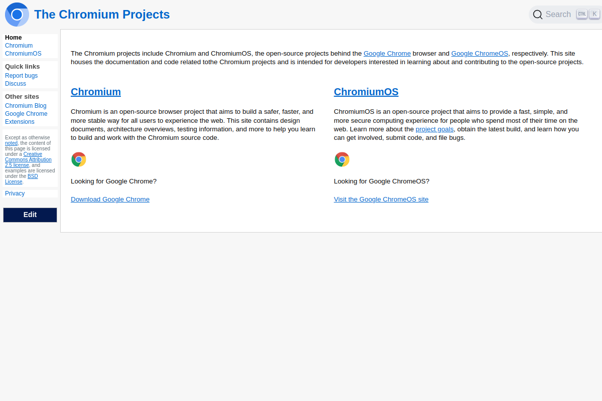 Chromium preview