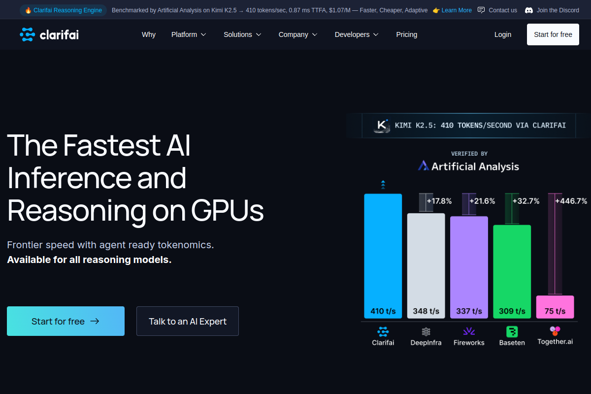 Clarifai API preview