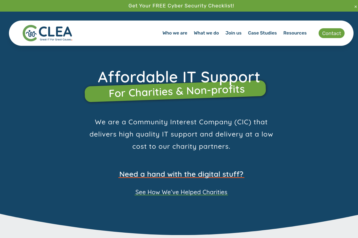 Live preview of clea.tech