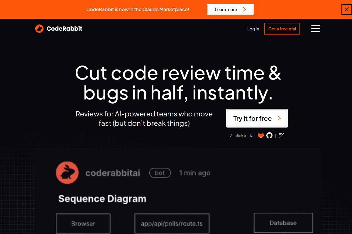 CodeRabbit screenshot