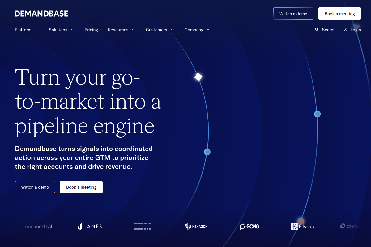Demandbase screenshot