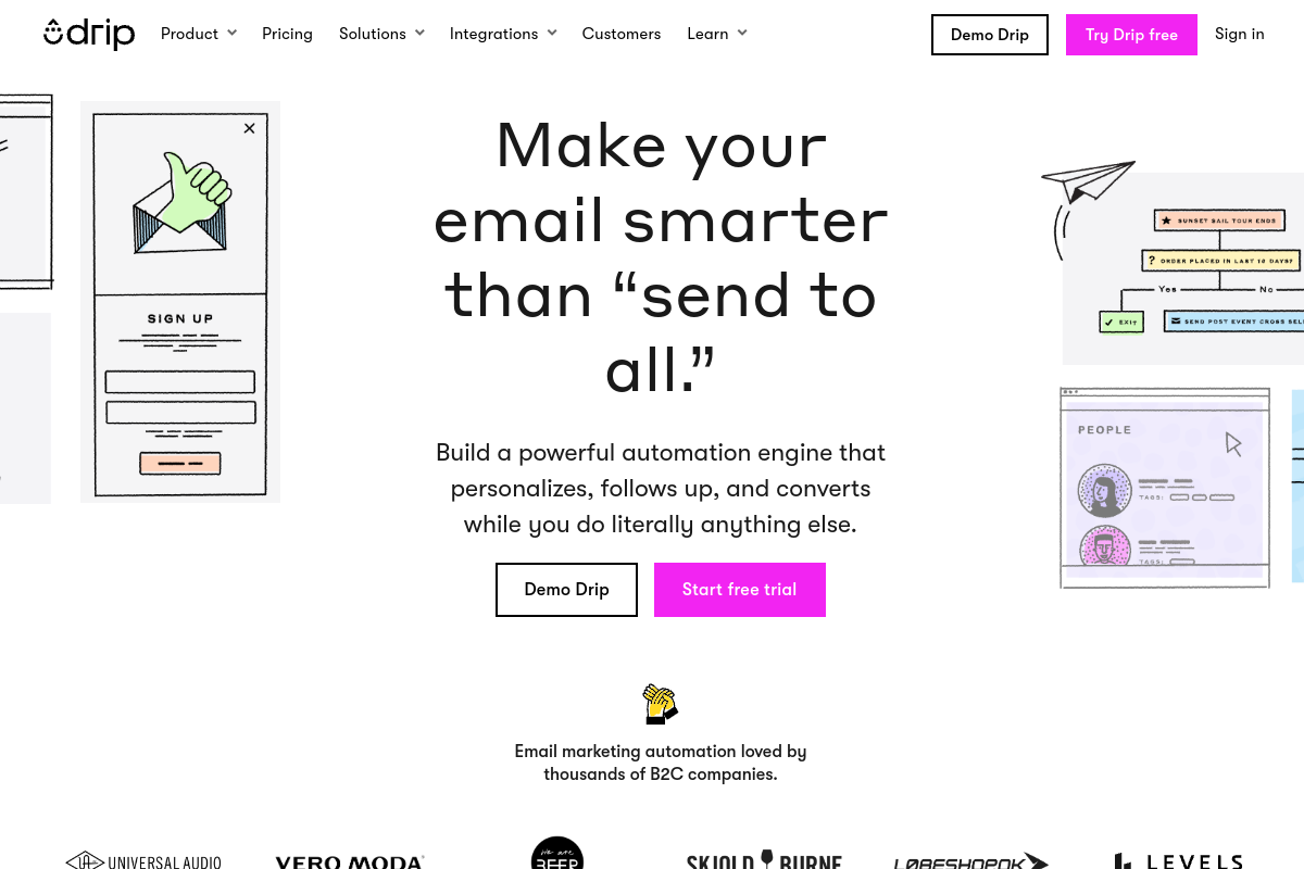 Drip screenshot