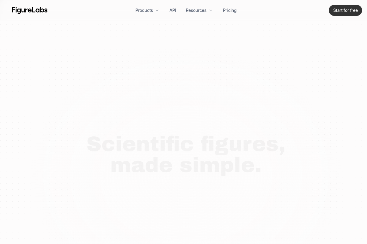 FigureLabs website screenshot 1