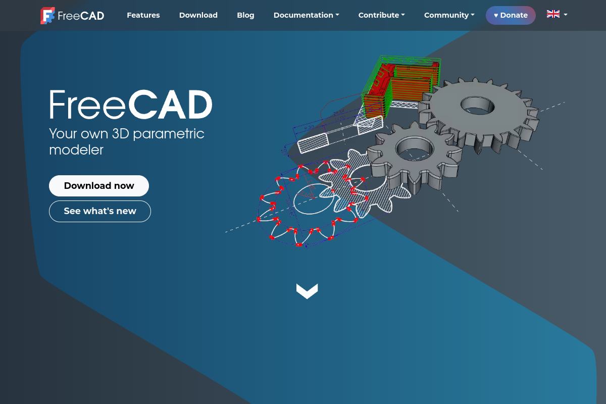 FreeCAD screenshot