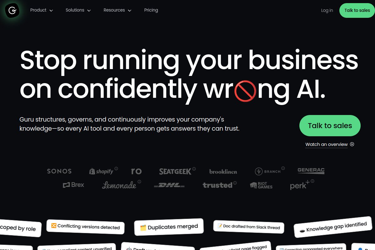 Guru screenshot