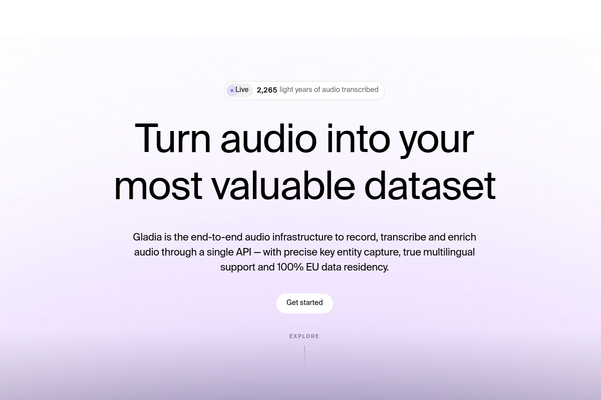 Gladia screenshot