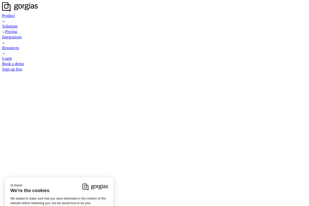 Gorgias screenshot