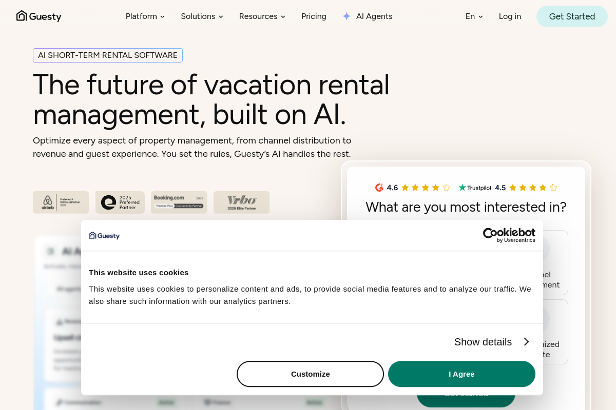 Guesty screenshot