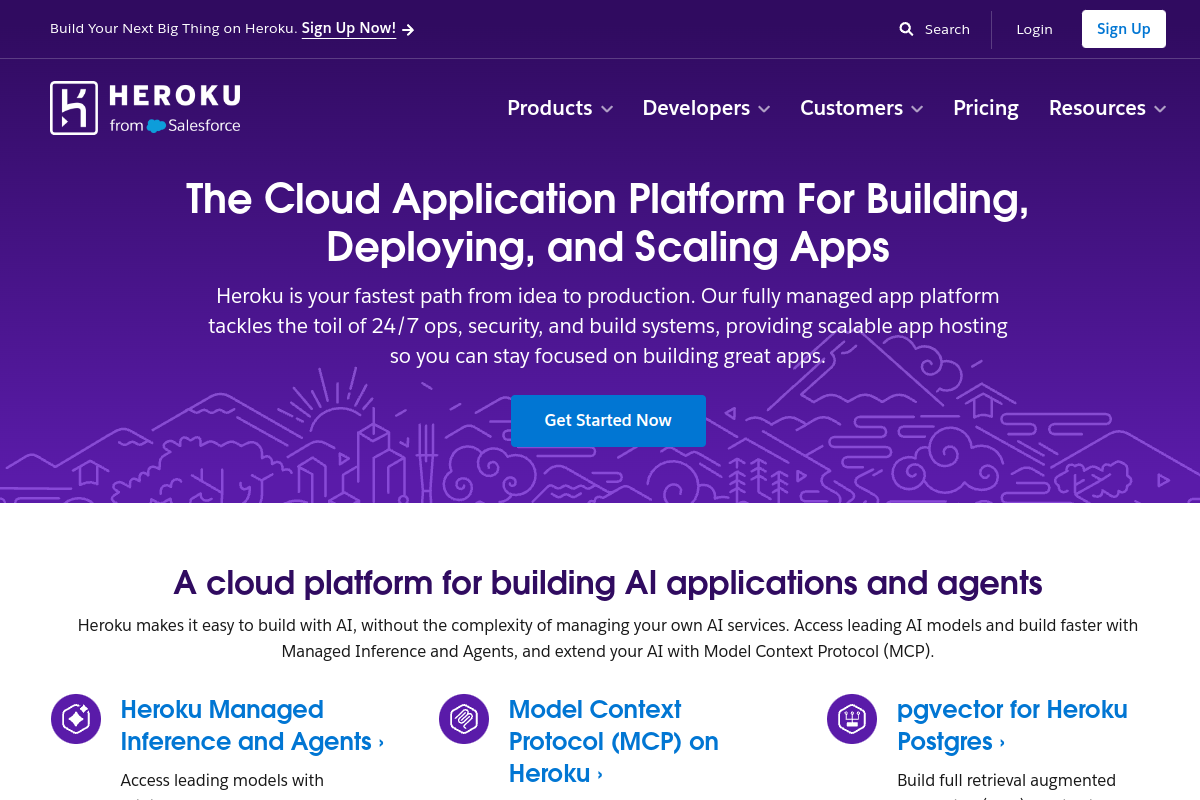 Heroku screenshot