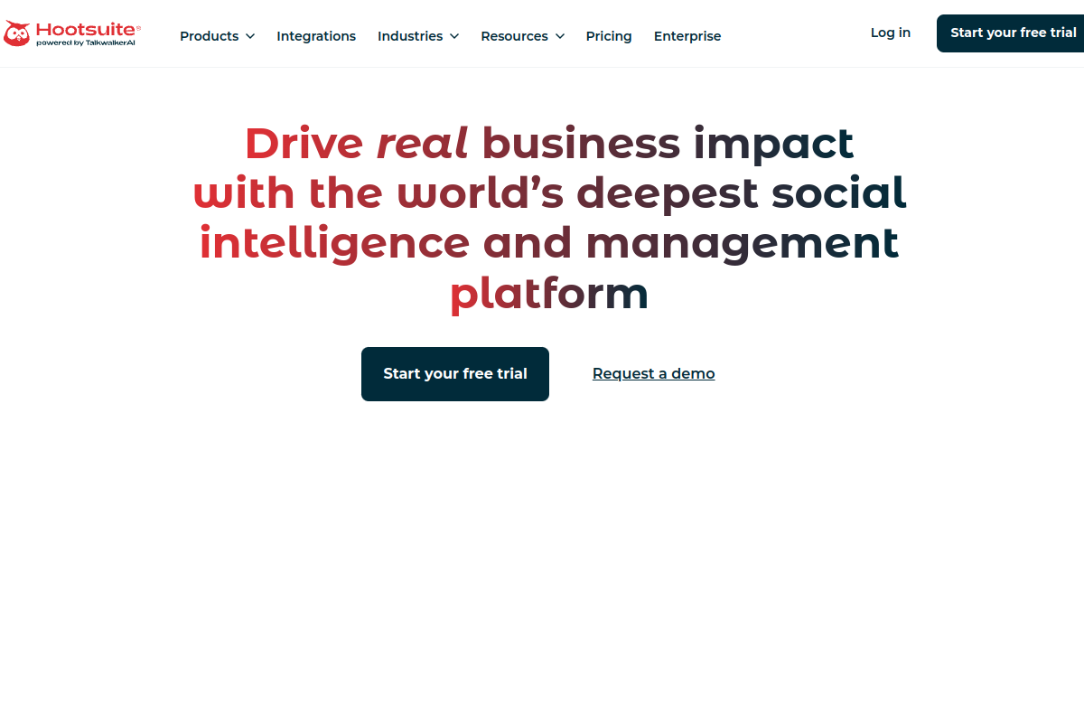 Hootsuite screenshot