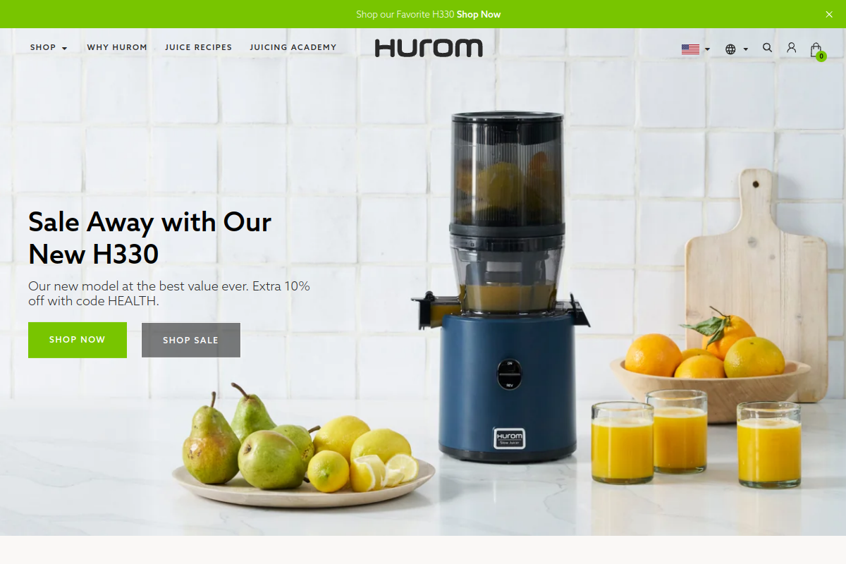 Hurom juicers