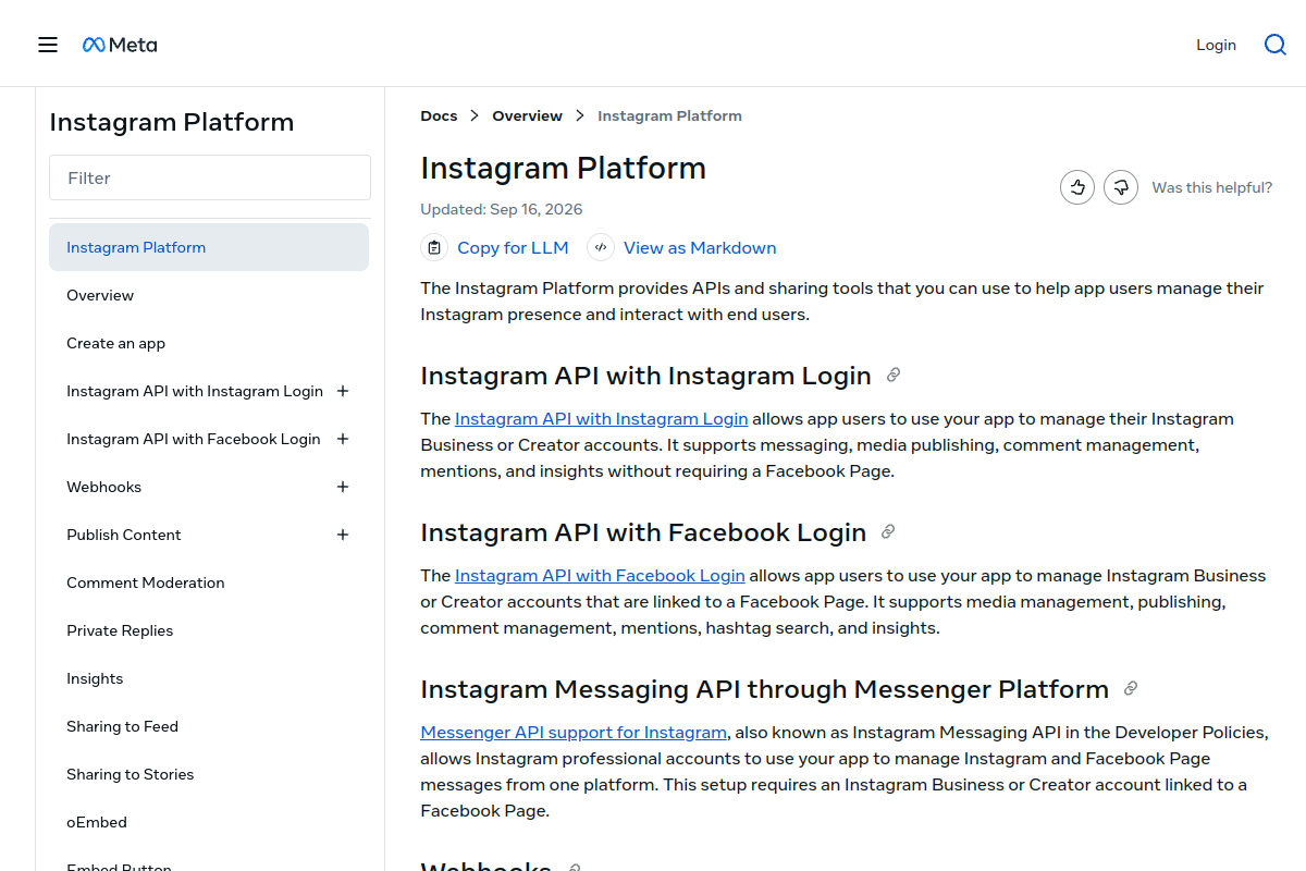 Instagram preview