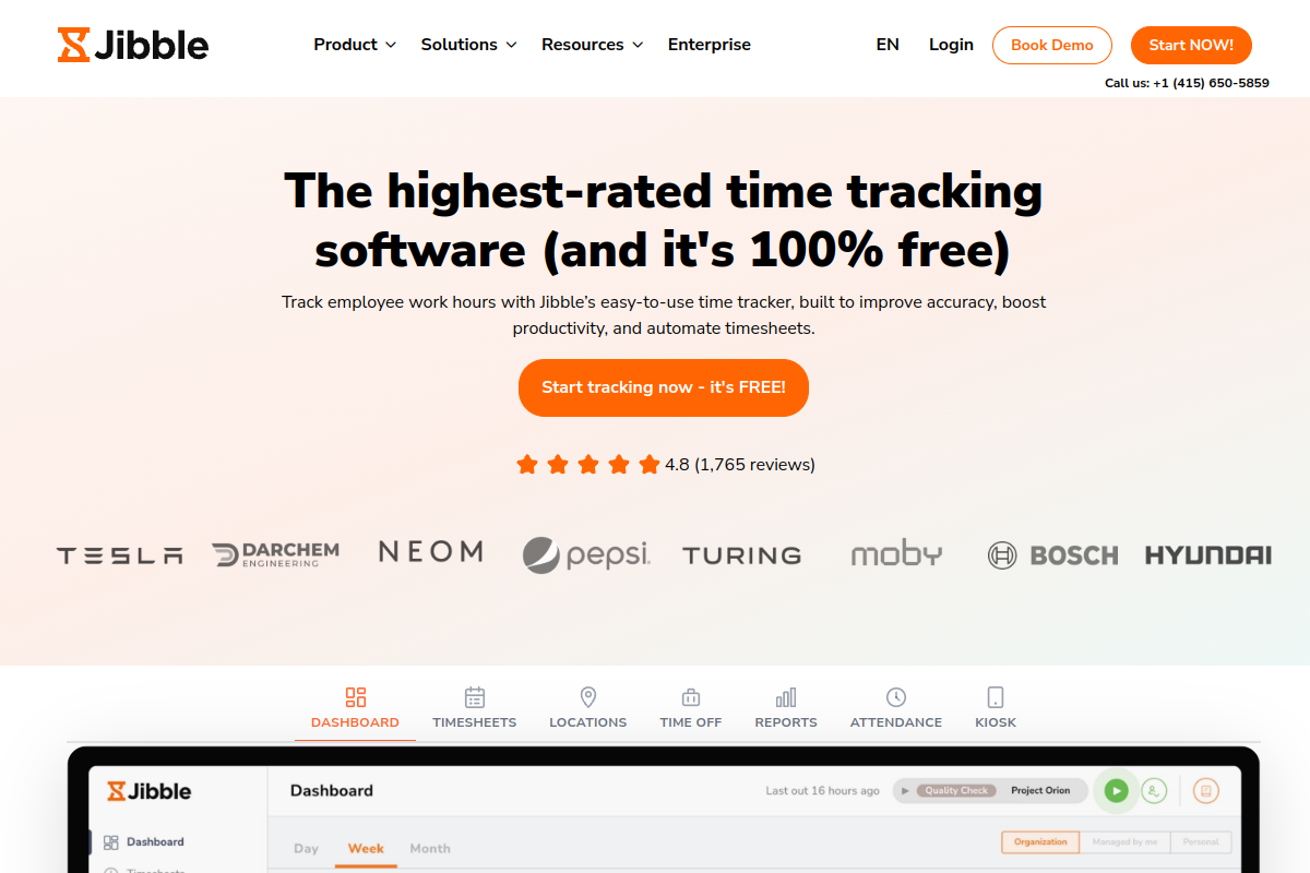 Jibble screenshot