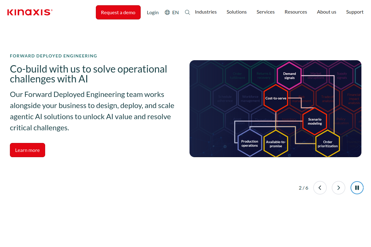 Kinaxis Maestro screenshot