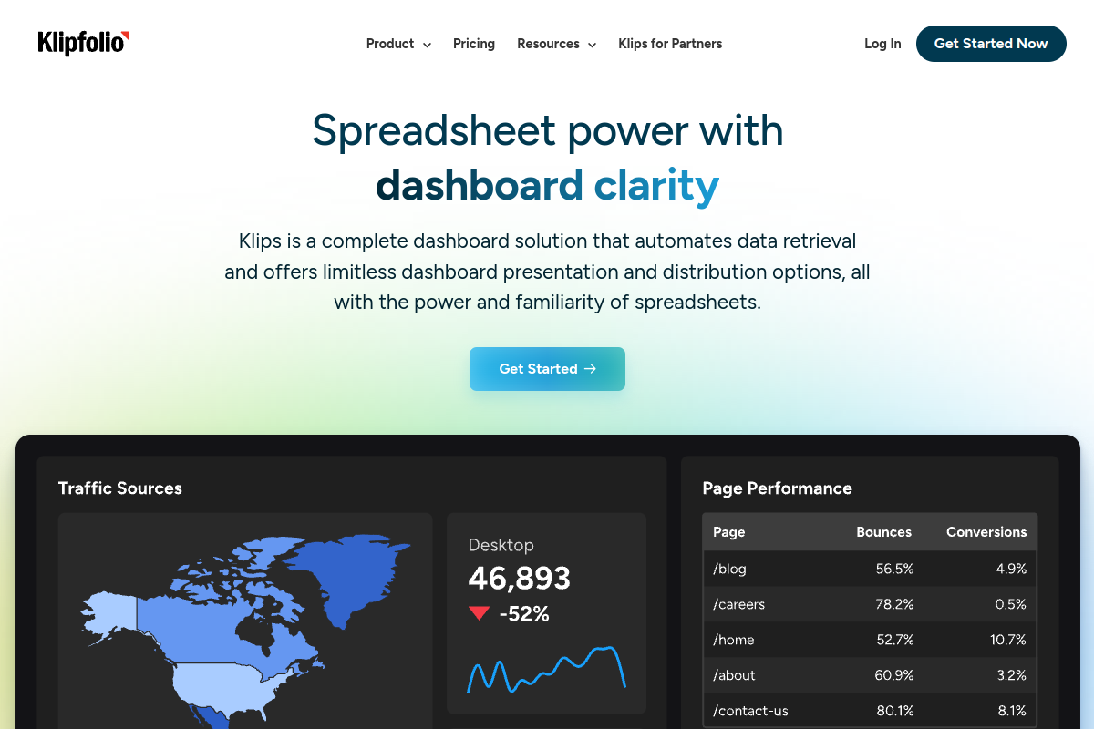 Klipfolio screenshot