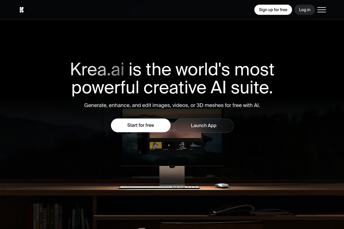 Krea screenshot