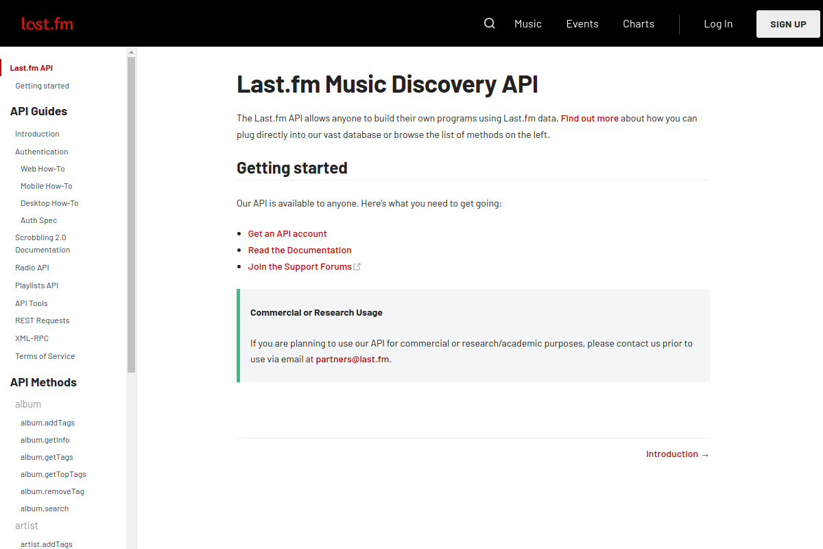 LastFm preview